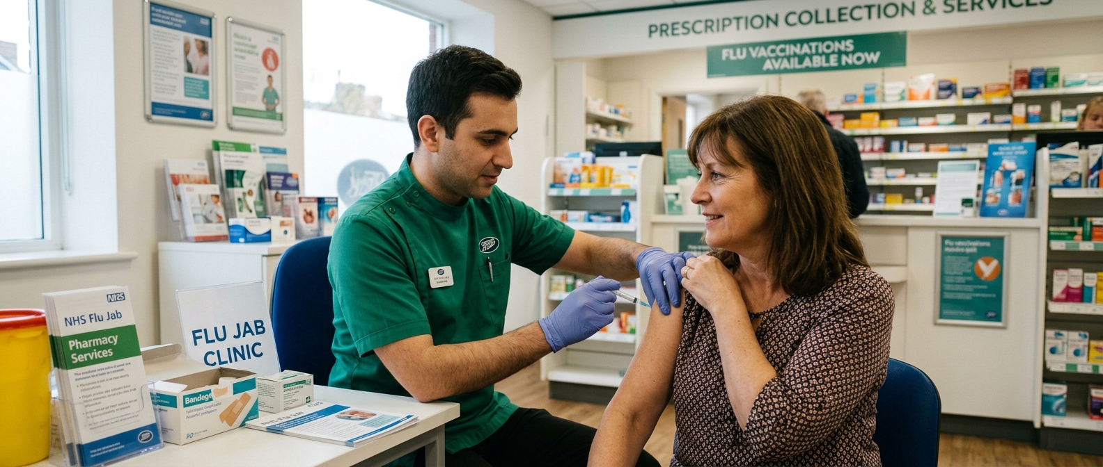 Flu Jab at Pharmacy Branches?