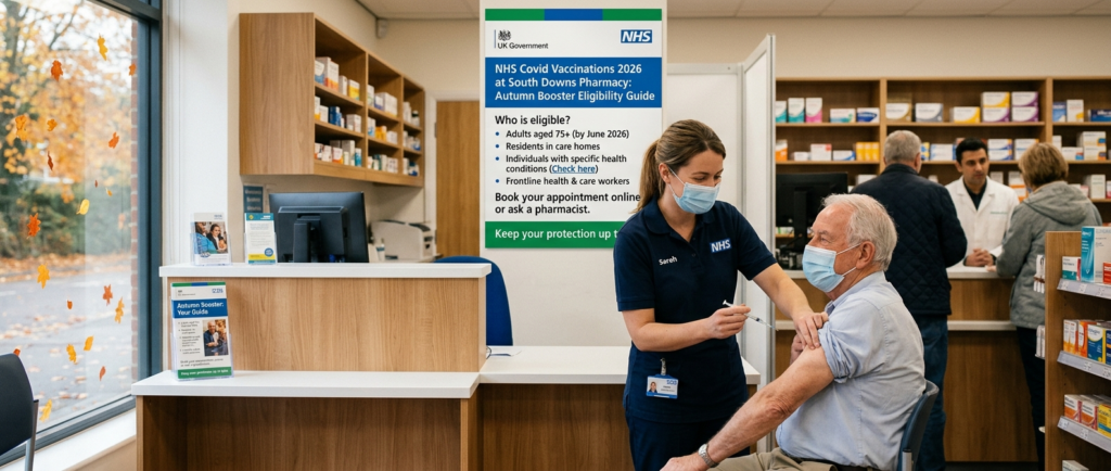NHS Covid Vaccinations 2026 at Southdowns Pharmacy: Autumn Booster Eligibility Guide