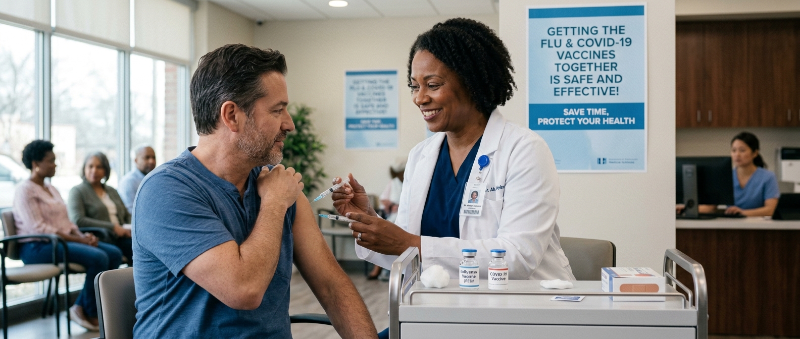 Can You Get the Flu and COVID Vaccine Together?