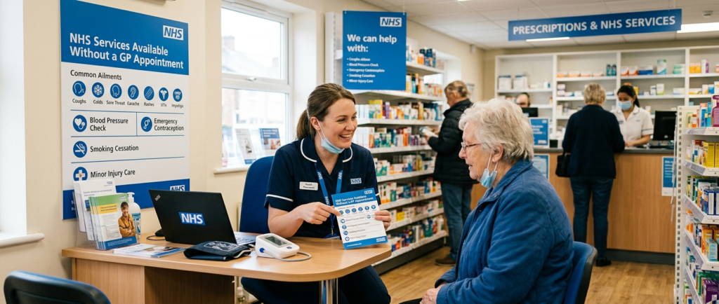 NHS Services Available Without a GP Appointment at Our Pharmacy