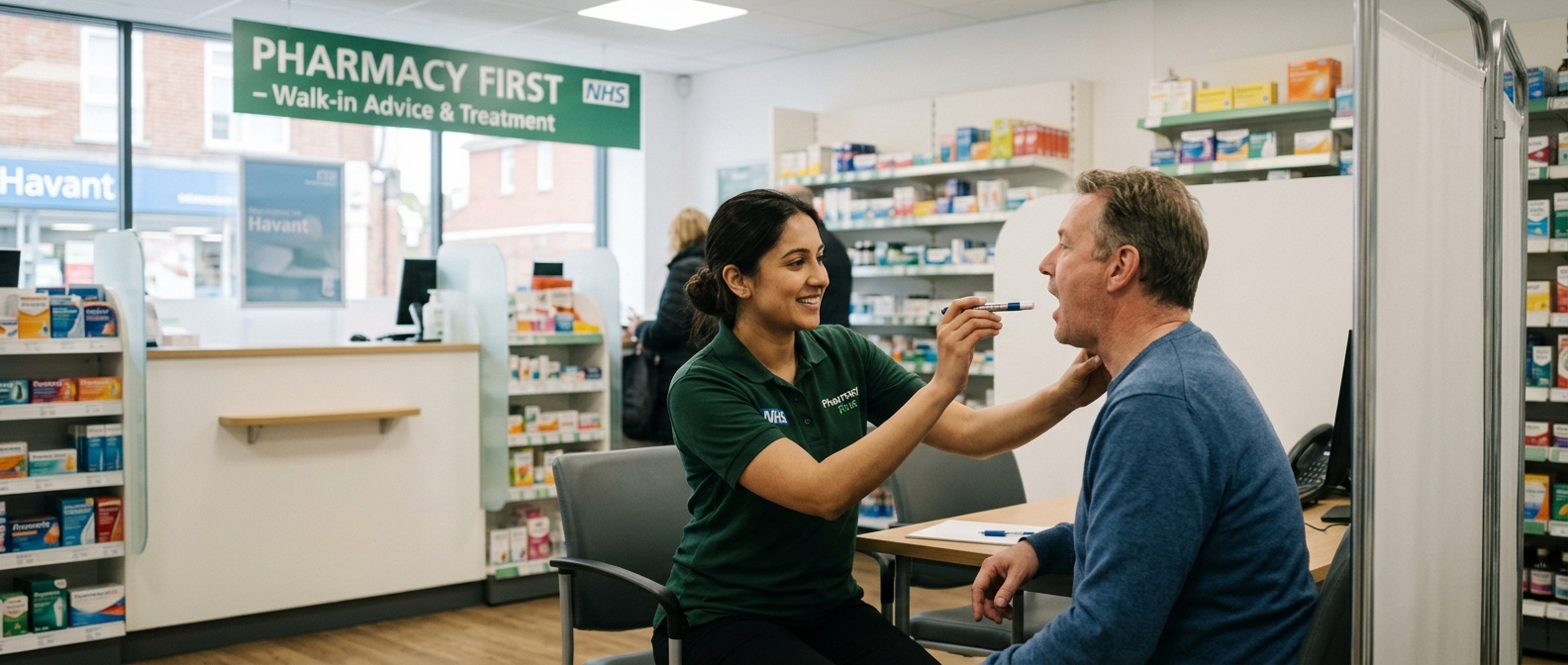 What Health Problems Can Pharmacy First Treat?