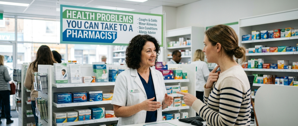 7 Health Problems You Can Take to a Pharmacist