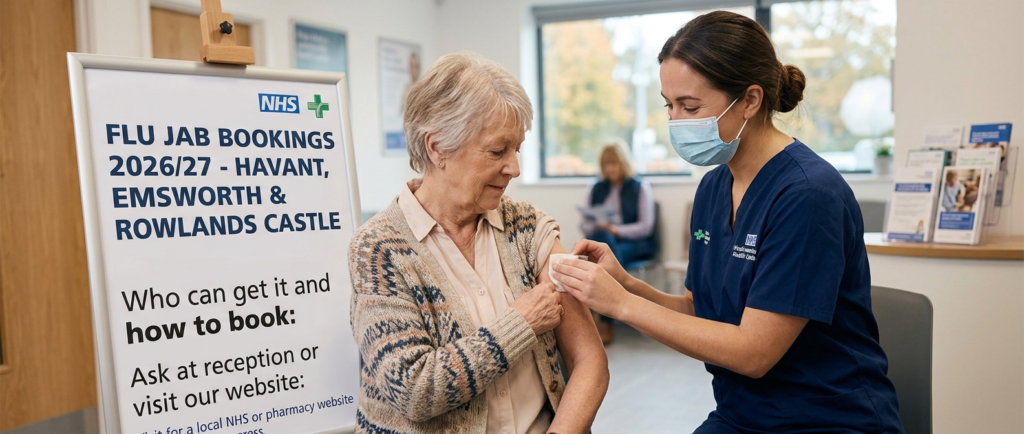 Flu Jab in Havant, Emsworth & Rowlands Castle 2026/27: Who Can Get It and How to Book