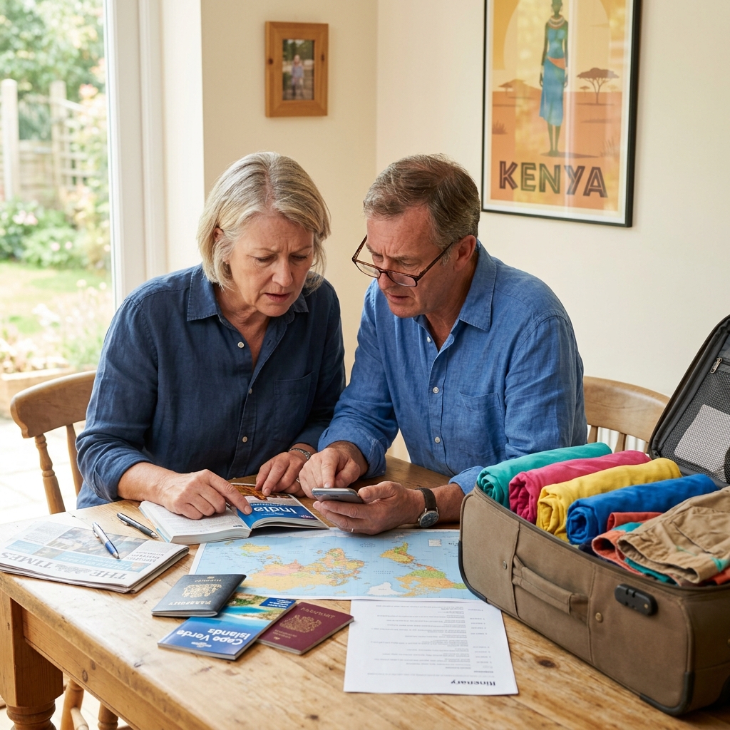 Winter-Sun Vaccine Checklist: Thailand, India, Kenya, Cape Verde
